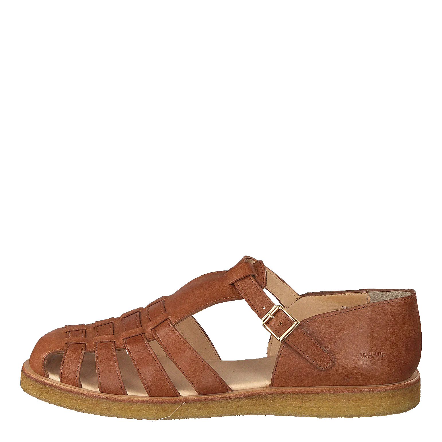 Strap Sandal With Buckle Tan