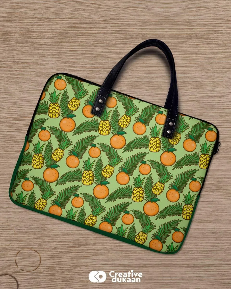 The Berry quirky laptop sleeve bag