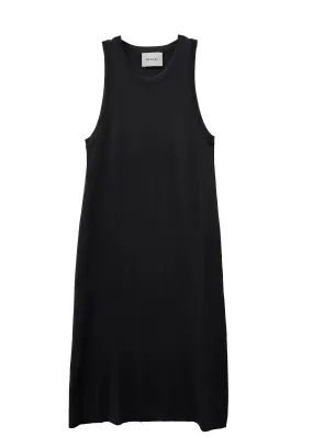 Tilda Sleeveless Knit Shift Dress with Slit