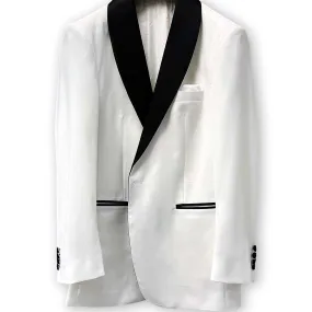 White Men's Tuxedo Suit Formal Wear