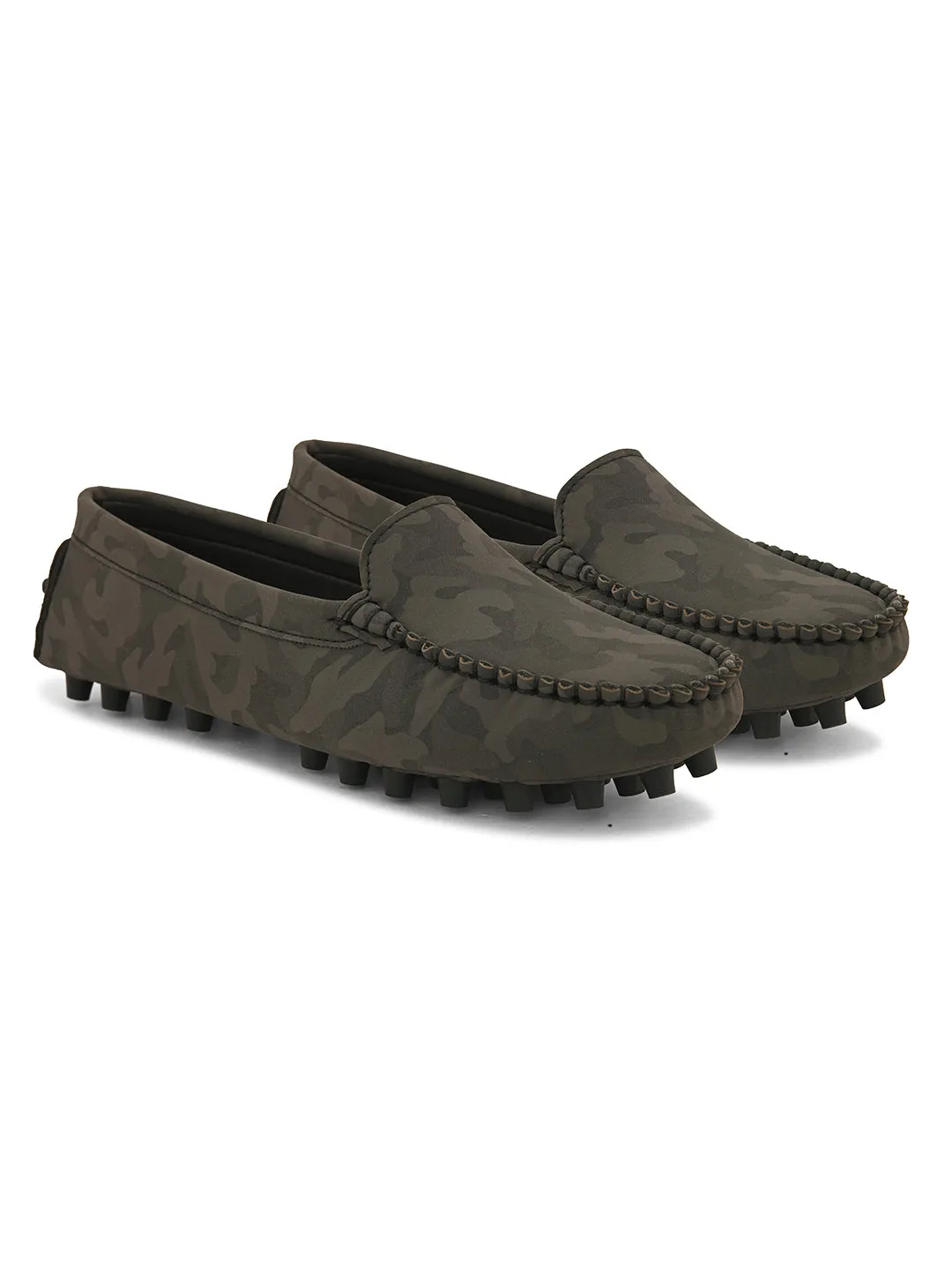 Women Camouflage' Loafers