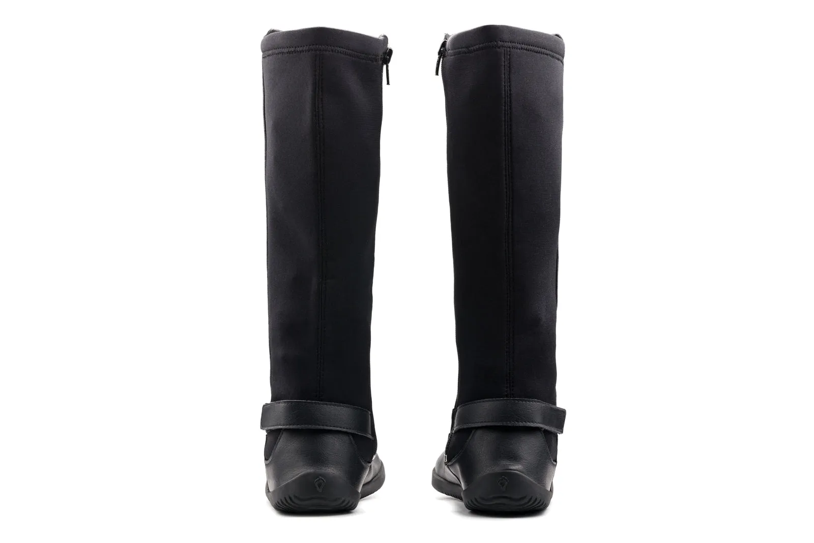 Women’s Barefoot Tall Boots - Black