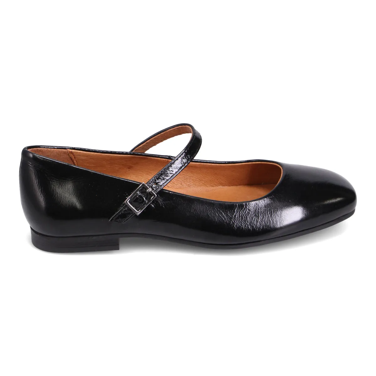 Zahara Patent Mary Jane Flat