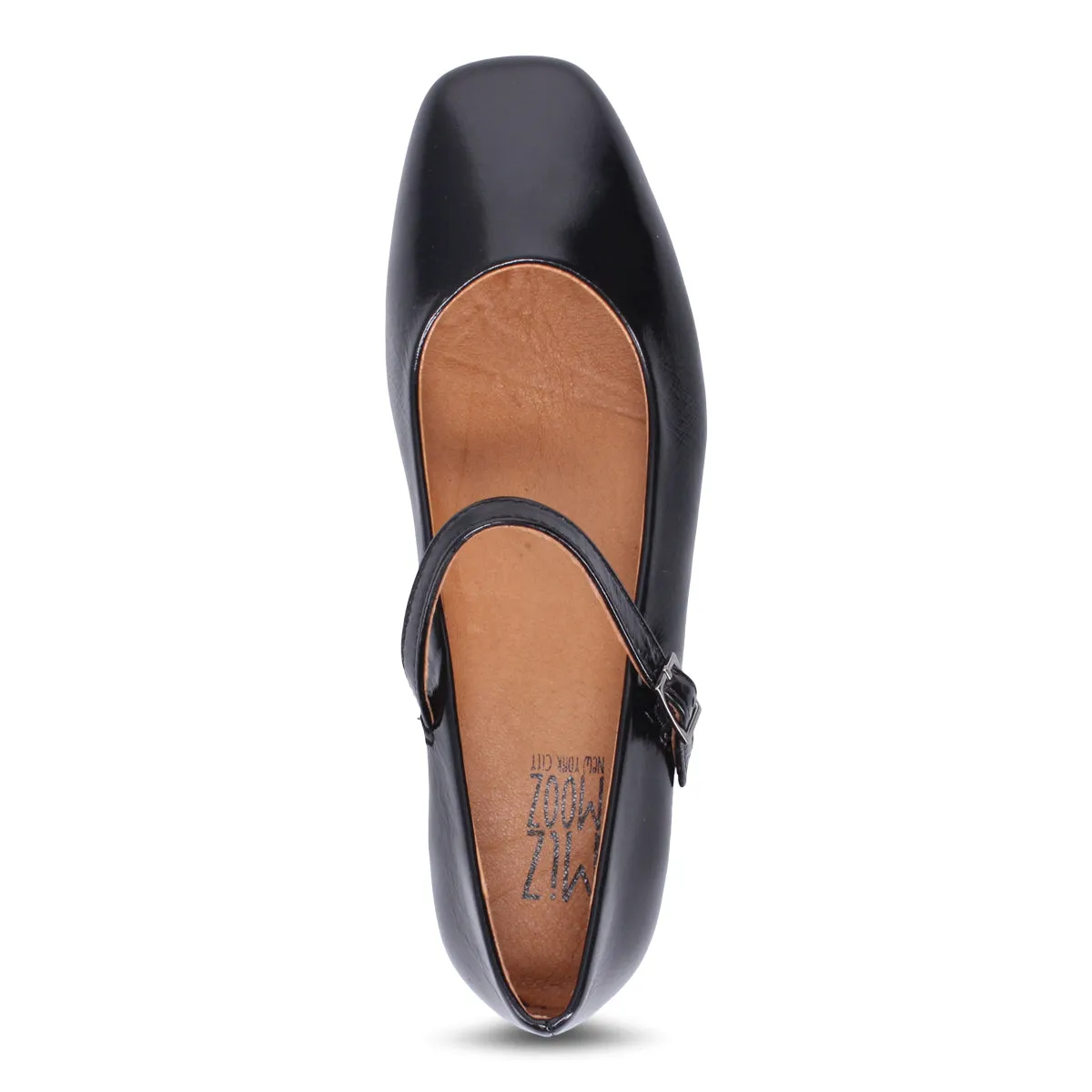 Zahara Patent Mary Jane Flat