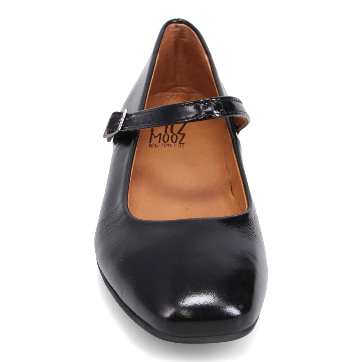 Zahara Patent Mary Jane Flat